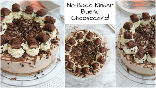 No-Bake Kinder Bueno Cheesecake