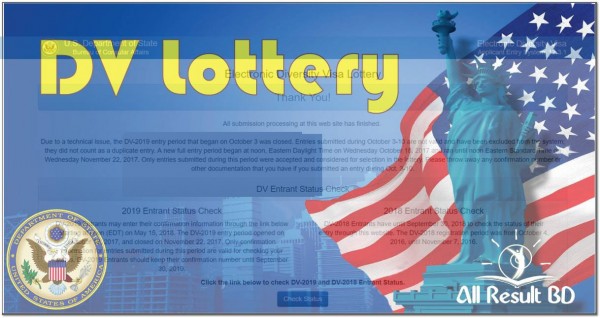Apply to DV-Lottery (Diversity Visa)
