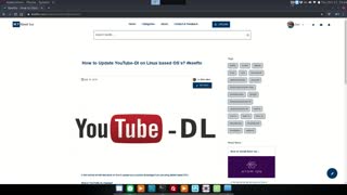 How to update YouTube-DL? #keefto